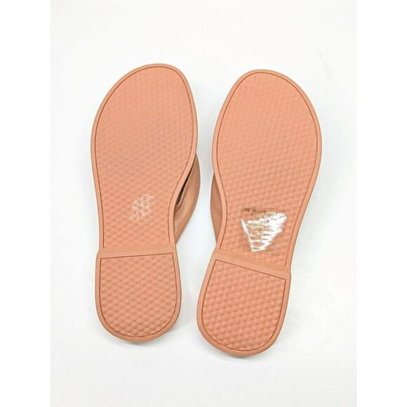 Kenneth Cole Women's Athens Platform Thong in Peach Leather Size 6 (MSRP $89) - Picture 7 of 11